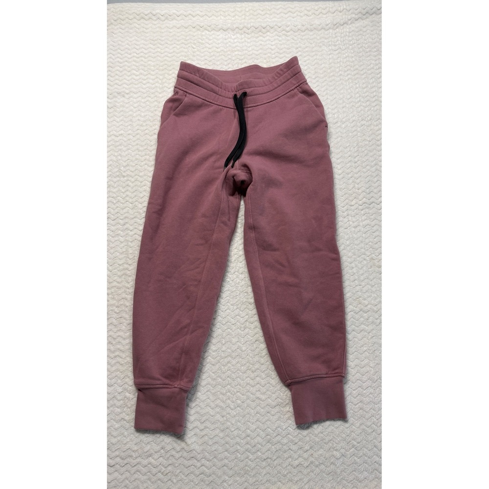 Public rec Jogger Dusty Rose Mauve Fleece Sweatpants 26/24